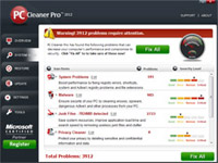 Screenshot of PC Cleaner Pro